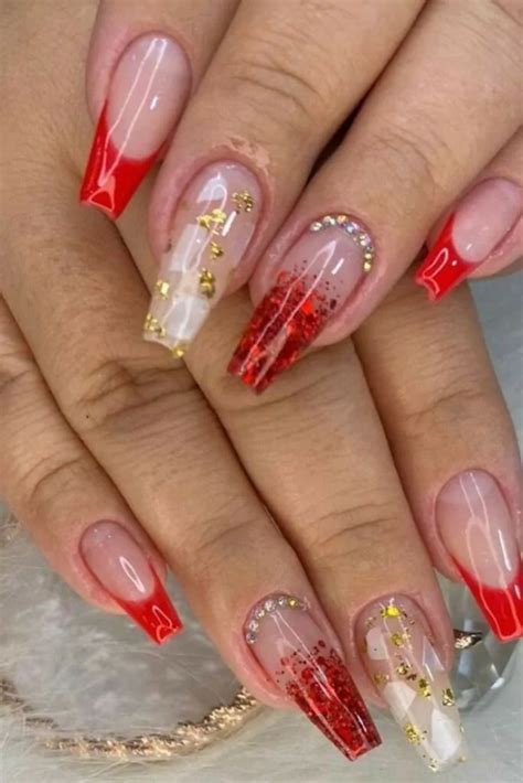 Estilos e tendências para Unhas de gel vermelha