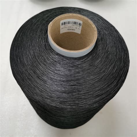 High Modulus Black Twisted D Ballistic Anti Cut Performance Uhmwpe