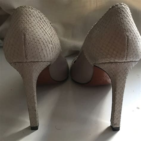 Lanvin Shoes Lanvin Nude Pumps With Snakeskin Details Poshmark