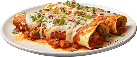 Enchiladas Png Con Ai Generado 26759415 PNG