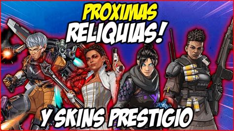 Información filtrada de las próximas Reliquias Heirlooms y Skins