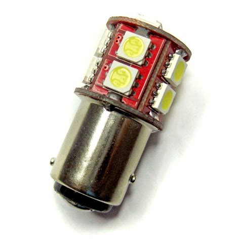 Ampoule P21 5W BAY15D 13 Leds Blanches 6 Volts Led Effect