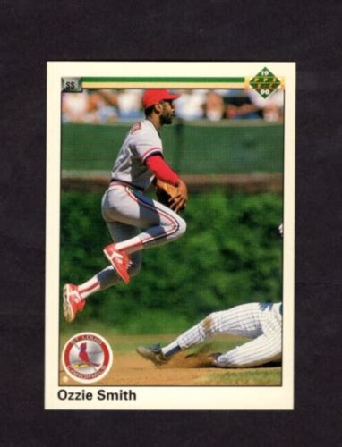 1990 Upper Deck Baseball HOF Ozzie Smith St Louis Cardinals 225 EBay