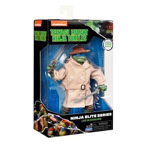 Teenage Mutant Ninja Turtles Ninja Elite Series Leonardo In Disguise Figure