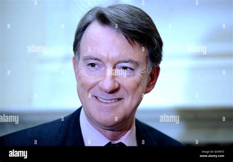 Peter Mandelson Hosts Business Reception Hi Res Stock Photography And