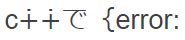 C C Error Expected Before Numeric Constant