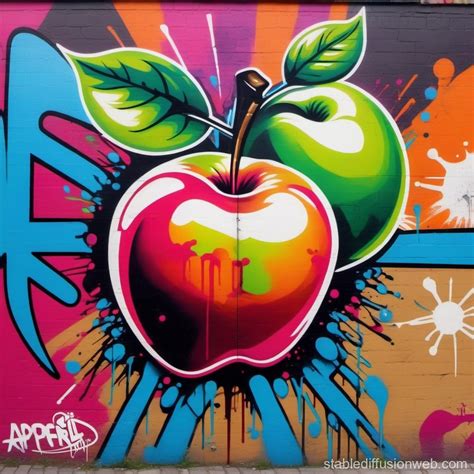 Apple Still Life Painting | Stable Diffusion Online