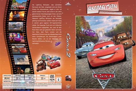 Cars 2 dvd cover (2011) R2 German