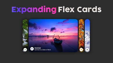 Expanding Flex Cards How To Design Expanding Flex Cards Using HTML