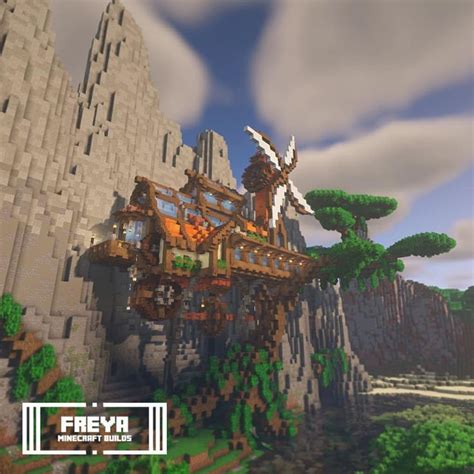 Freya Minecraft Builder On Instagram “steampunk Greenhouse