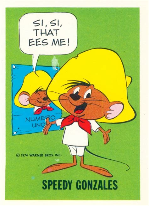 Speedy Gonzales Opening Screen Cartoons 80s 90s American Cartoons Old