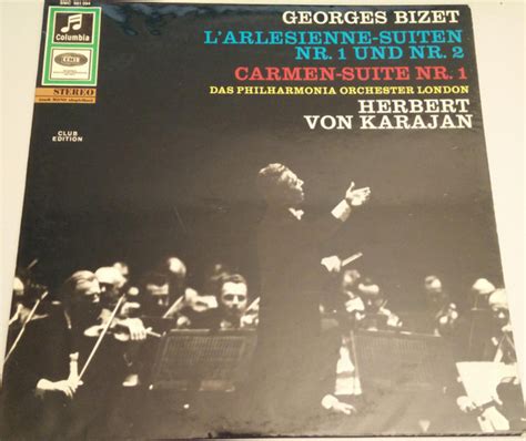 Georges Bizet Philharmonia Orchestra Herbert Von Karajan L