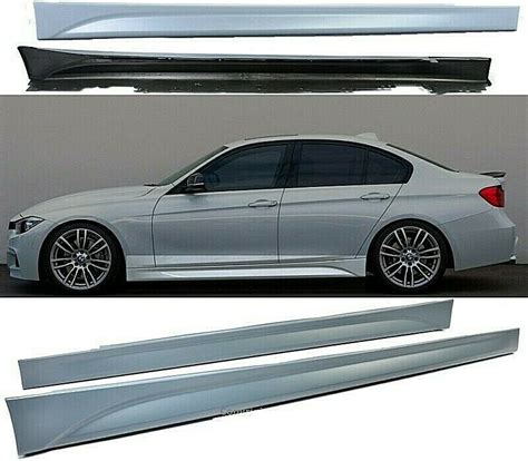 Aero D Autos 12 18 BMW F30 3 Series M Performance M Sport Side Skirts