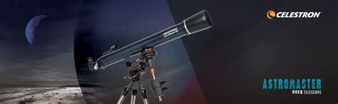 Celestron 21064 Astromaster 90eq Refractor Telescope Includes Two Eyepieces Erect Image