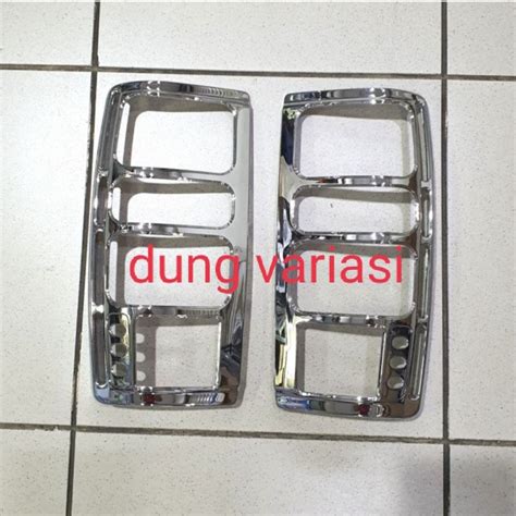 Jual Garnish Lampu Belakang Kijang Super Chrome Shopee