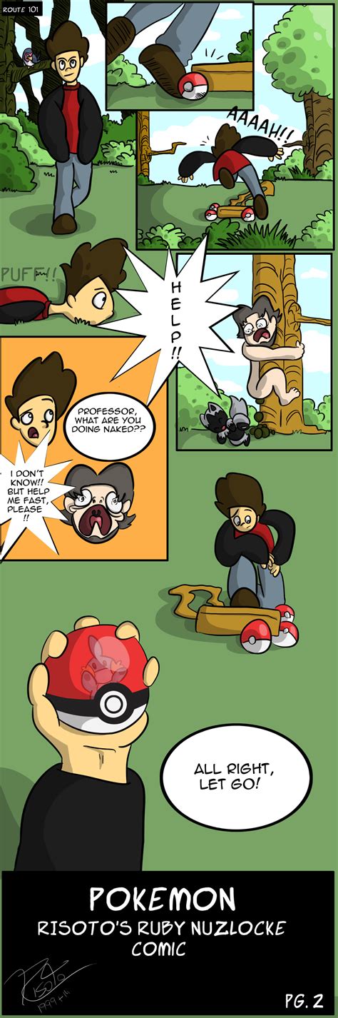 POKEMON NUZLOCKE COMIC RUBY PG.2 by risotorocha on DeviantArt