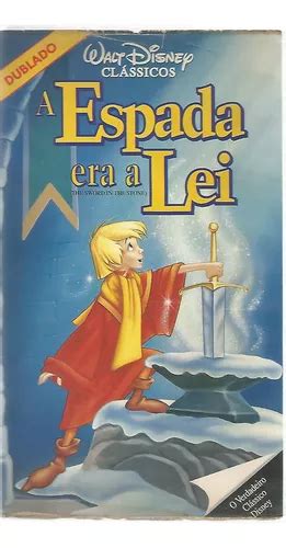 Vhs A Espada Era A Lei Walt Disney Classicos Dublado