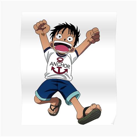 "luffy reaction - one piece " Poster for Sale by MohamedATouil | Redbubble