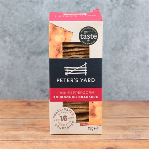 Peter S Yard Pink Peppercorn Sourdough Crisp Bread Otters Fine Foods