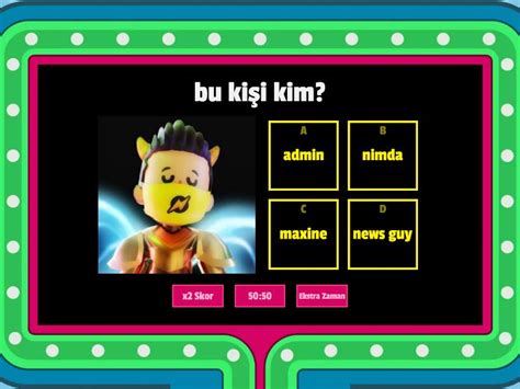 PK XD TEST Gameshow Quiz