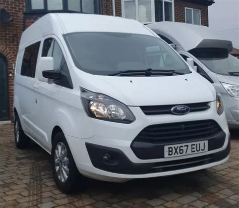 Ford Transit Custom High Roof Crew Van Limited Spec Ulez Compliant £