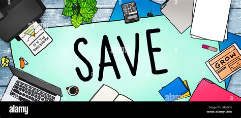 saving save money finance budget banking concept stock photo alamy