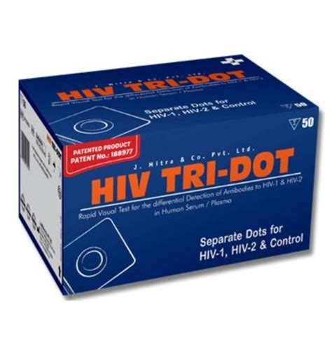 Hiv Tri Dot Rapid Test Kit Number Of Reactions Preps Kit Kits At