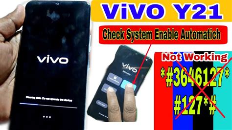 Vivo Y21 2022 Hard Reset How To Unlock Vivo Y21 Password Lock