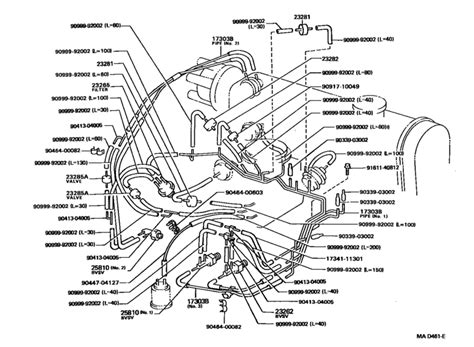 Toyota Tercel E Engine Vacuum Hose Diagram Valve