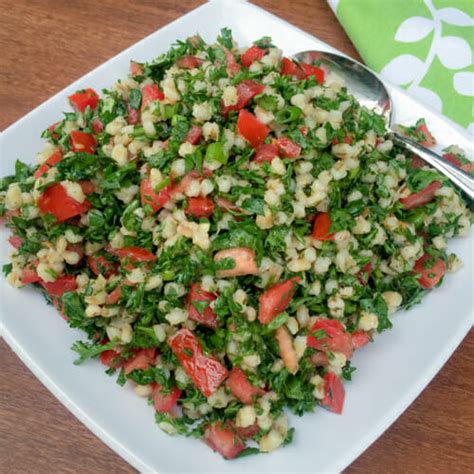 Parsley and Barley Salad - Tribute to Tabbouleh - GettyStewart.com