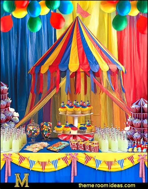 Decorating theme bedrooms - Maries Manor: circus themed party ...