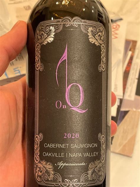 On Q Wines Cabernet Sauvignon Appassionata Usa California Napa