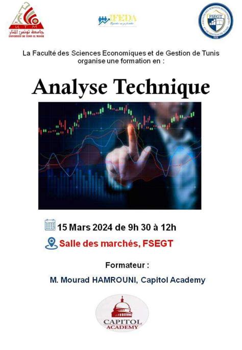 Formation sur linitiation à lanalyse technique et au chartisme FSEGT