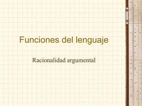 Funciones Del Lenguaje Ppt