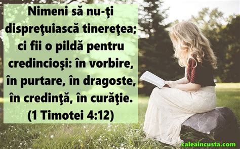 12 versete de încurajare pentru tinerii creștini Calea Ingusta