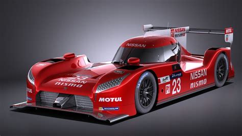 3d Nissan Gt R Lm Nismo Race Car 2016 Vray Cgtrader