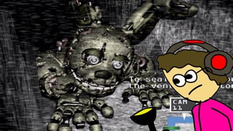 Springtrap Is In The Vents Fnaf 3 3 Youtube