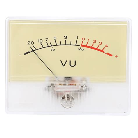 T 90 High Accuracy DB Amplifier Level VU Meter Header With Light Bulb