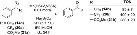 Efficient Conversion Of Primary Azides To Aldehydes Catalyzed By Active Site Variants Of