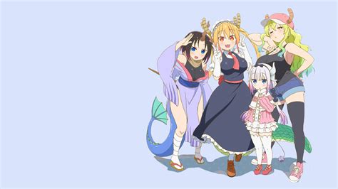 Miss Kobayashi's Dragon Maid HD Wallpaper