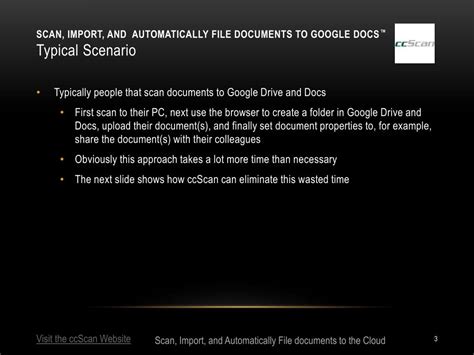 Ppt Scan Import And Automatically File Documents To Google Docs