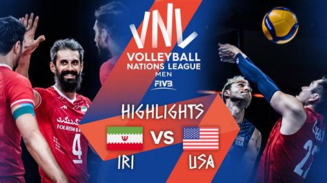 IRI Vs USA Highlights Week 3 Men S VNL 2021 VCP Volleyball