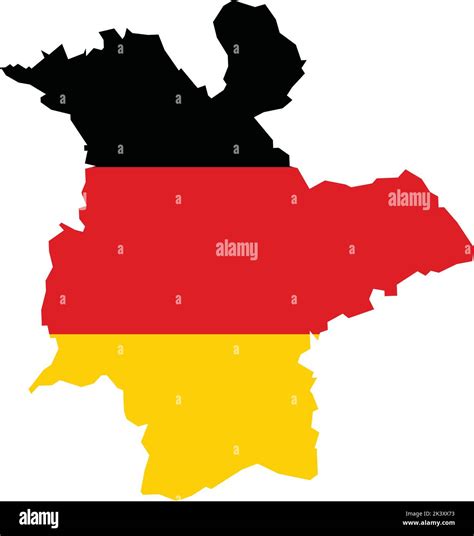 Flag map of SIEGEN, GERMANY Stock Vector Image & Art - Alamy