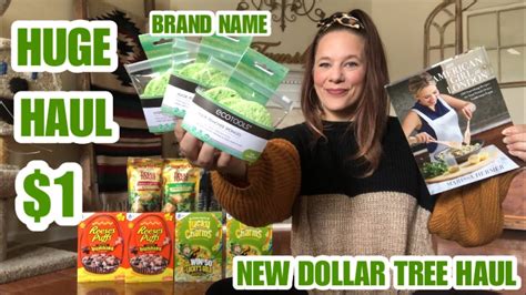 NEW DOLLAR TREE HAUL HUGE BRAND NAME ITEMS YouTube