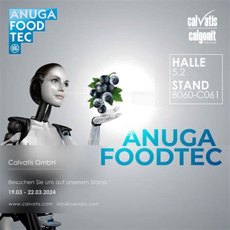 Calvatis Auf Der ANUGA FOODTEC 2024 Calvatis GmbH