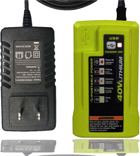 Amazon ANOPIW OP403 40V Lithium Battery Charger Replace Ryobi