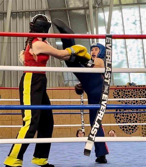 Fil Am Teen Wins Lone Gold For Us In Savate Kickboxing California