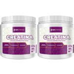 Kit 2X Creatina Monohidratada Micronizada 300g Neutro NewNutrition