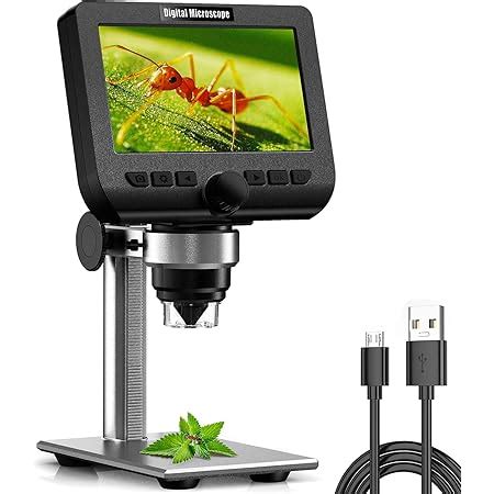 Andonstar Ad S Microscope Num Rique Usb Avec Cran De Cm Pour