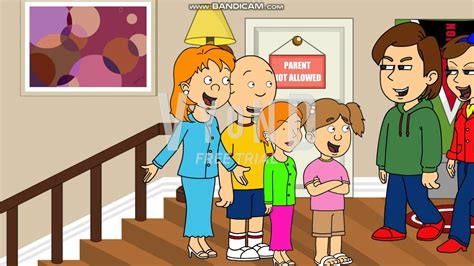 Caillou Rosie Daisy And Cody Gets Grounded